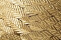 Set 2 decoratiuni de perete, Wings Beauty, Mauro Ferretti, 37 x 100 cm, fier, auriu