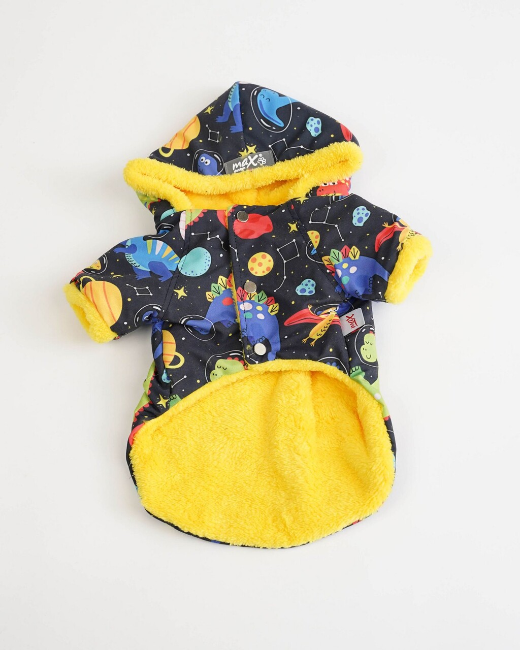 Hanorac pentru câini, Paws &amp; Whiskers, Cosmic Raincoat, Multicolor - view 3