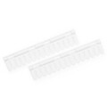 Suport pentru uscat sosete 2 piese, Brabantia, White, 22x4.5x1.4 cm, polipropilena, alb