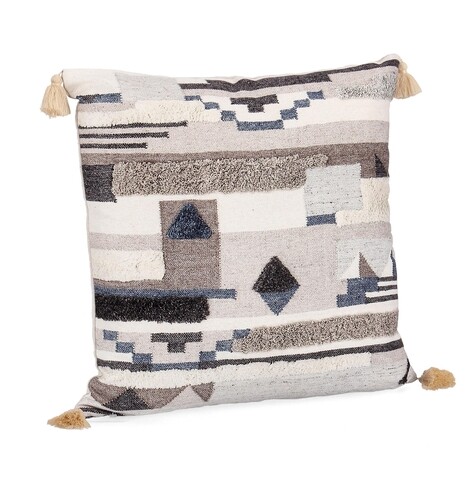 Perna decorativa Ethinic Triangle, Bizzotto, 45 x 45 cm, poliester Bizzotto