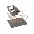 Scurgator vase cu tava si suport tacamuri Metaltex Aquatex
