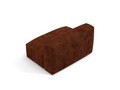 Modul pentru canapea, 1 loc, Martina-212, Micadoni Home, 132x106x75 cm, velur, caramiziu