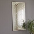Oglinda decorativa A306D, Neostill, 65 x 130 cm, argintiu