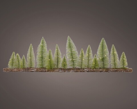 Decoratiune luminoasa Trees, Lumineo, 100x10x30 cm, 60 LED-uri