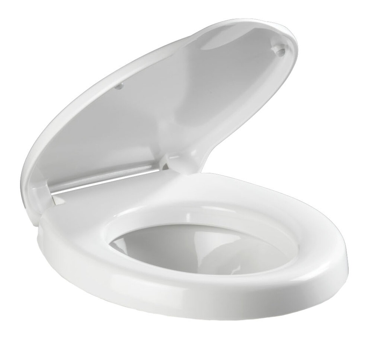 Capac de toaleta cu sistem automat de inchidere, Wenko, Secura Comfort, 37 x 44 cm, duroplast, alb - 1 | YEO