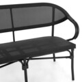Bancheta pentru exterior, Café, 130 x 57 x 83 cm, negru