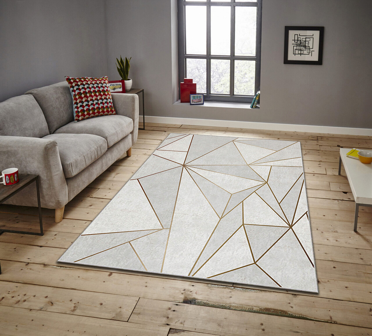 Covor ASR CRPT-106 80x140 cm Poliester Multicolor