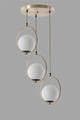 Lustra, Stala, 846STL2847, Metal, Alb / Cupru