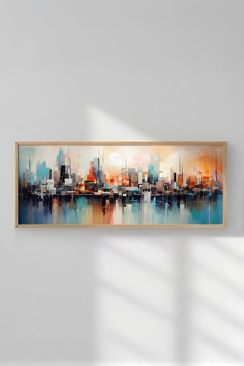 Tablou decorativ, Artsmdfyty19-50120, MDF, Multicolor — imaginea 4