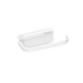 Suport hartie igienica, Brabantia, MindSet, 14x8.6x4.2 cm, otel, Alb