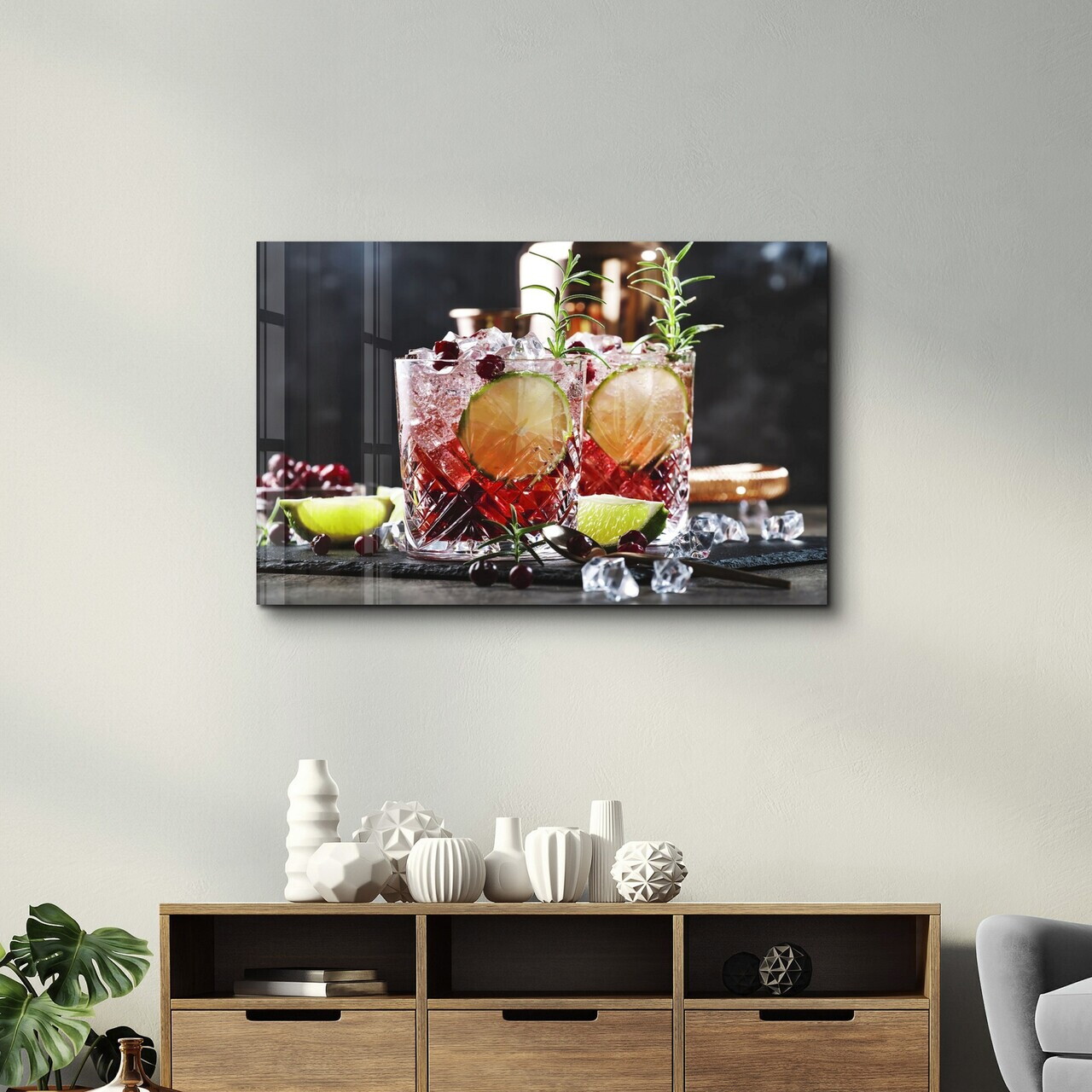 Tablou decorativ, VFT-2053, Dimensiuni: 46 x 72 cm, Multicolor — imaginea 2