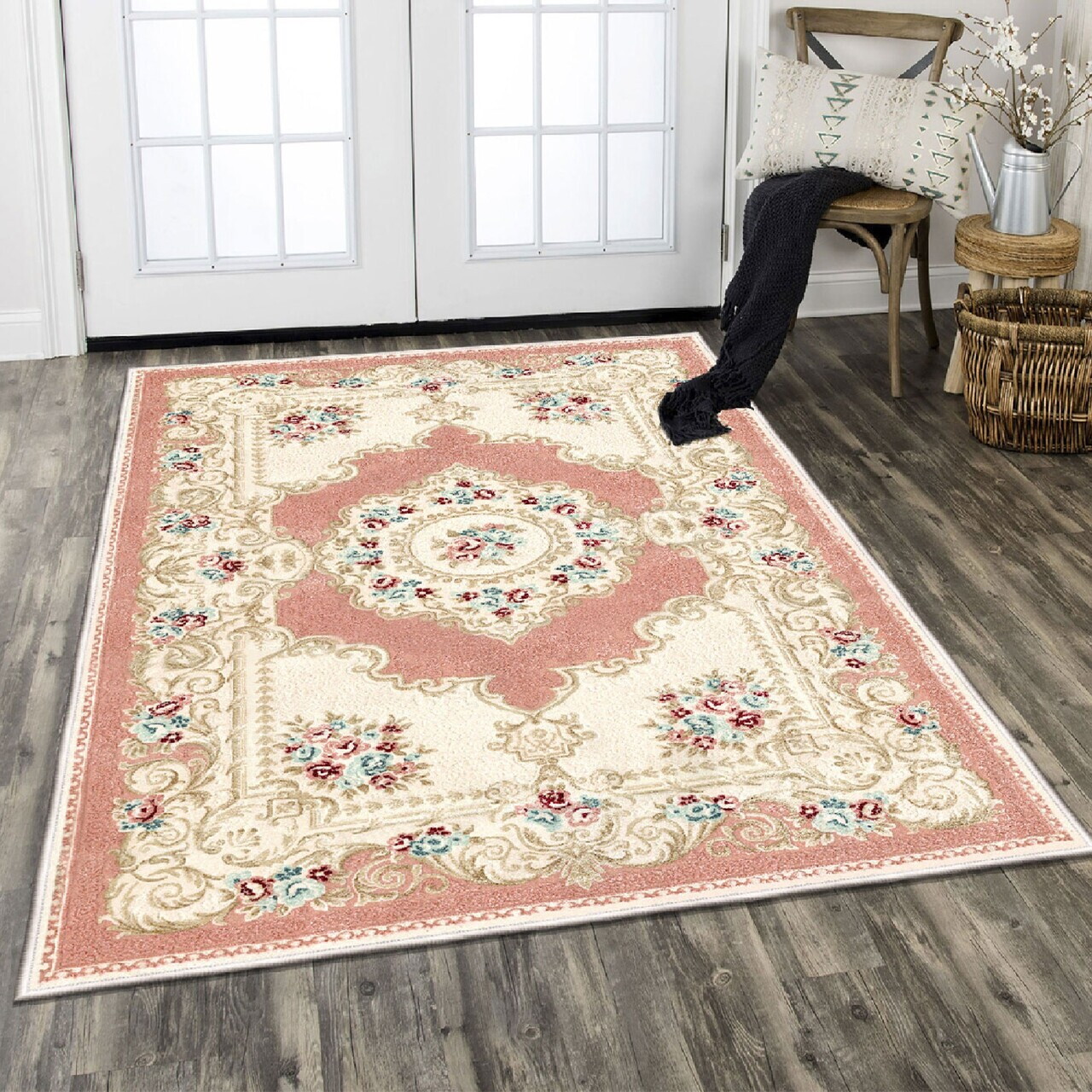 Covor Els1864 160x230 cm Catifea Multicolor