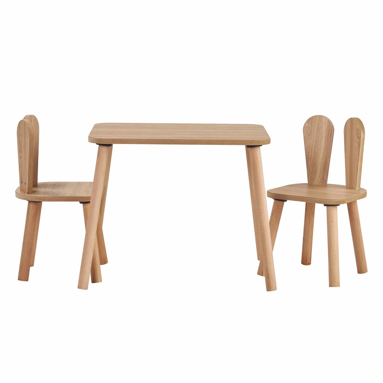 Set masa si scaun pentru copii, Hanah Home, Tavsan, Maro - imagine 2