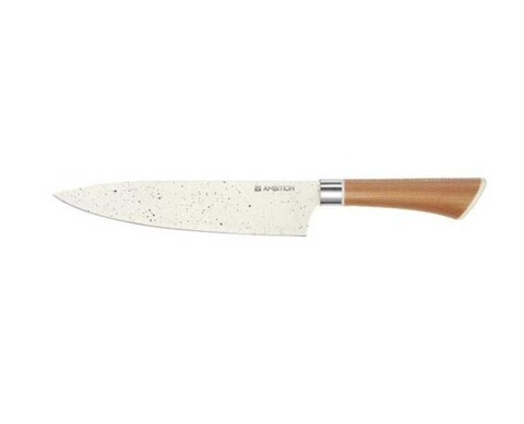 Cutitul bucatarului nature, ambition, 13 cm, inox, crem