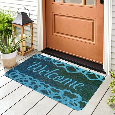 Covoraș din PVC, PDoormat10, 40x70 cm, PVC, Multicolor