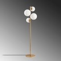 Lampadar, Fazli - 10523, Fulgor, 33 x 33 x 162 cm, 4 x E14, 40W, negru