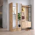 Cuier de perete, Locelso, ML18, 90x180x34 cm, Maro