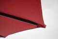 Umbrela pentru gradina/terasa Kalife, Bizzotto, 300 cm, stalp D46/48 mm, aluminiu/poliester, gri inchis