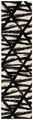 Traversa pentru hol Graffio, Decorino, 67x100 cm, poliester, crem