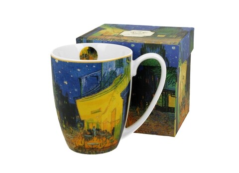 Cana, DUO, Vincent Van Gogh - Terrace at Night, 380 ml, portelan, multicolor