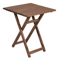 Set mobilier de gradina 3 piese Retto, Pakoworld, masa cu 2 scaune, 70x70x71 cm, lemn masiv de fag/PVC perforat, gri/alb
