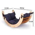 Alpinist Pikler, Rosewood, BLTYZ-AKTV048, 51x47x82 cm, Stejar / Antracit