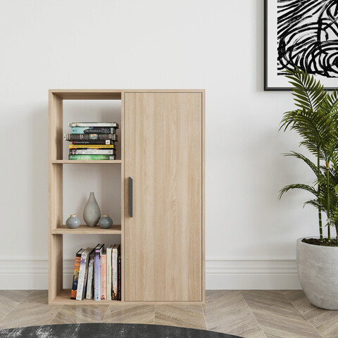 Corp biblioteca, Colman, Patrick, 90x25x123.6 cm, Stejar Colman