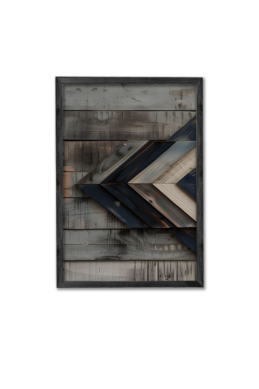 Set 3 tablouri decorative, Ersy3Syhcrv38, MDF, Multicolor - view 4