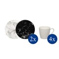 Set de cafea 8 piese, Like Villeroy & Boch, Marmory, portelan premium