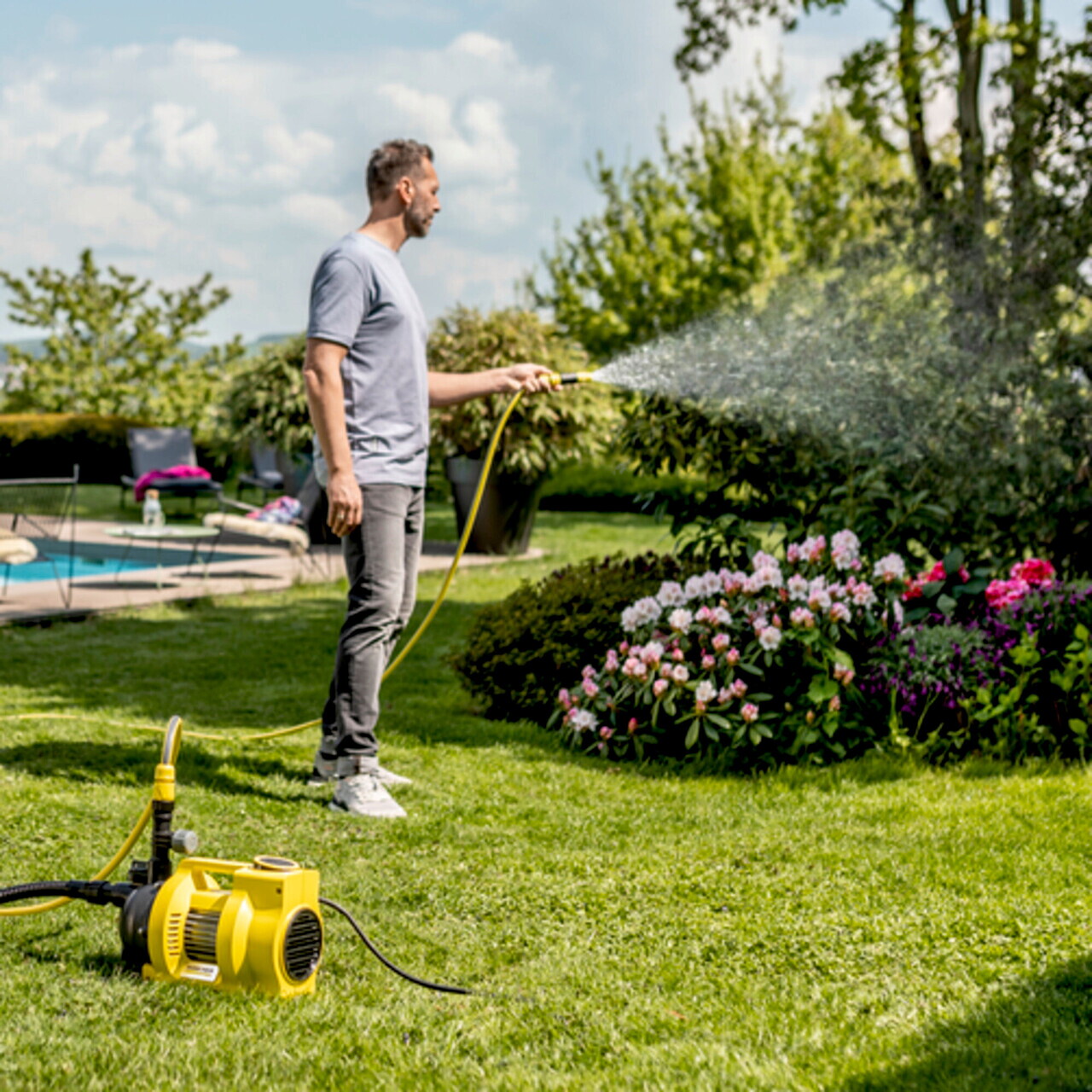 Pompa de gradina BP 5.000 Garden Set Plus, Karcher, galben — imaginea 4