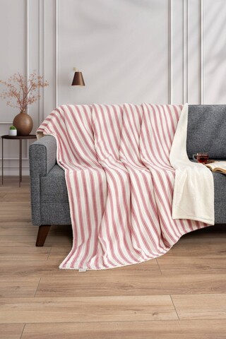 Patura Single, Soren Wellsoft - Red, DC Home, Bumbac/poliester