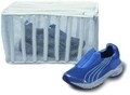 Husa protectie incaltaminte, 6290, 34x16x19 cm, mesh, alb