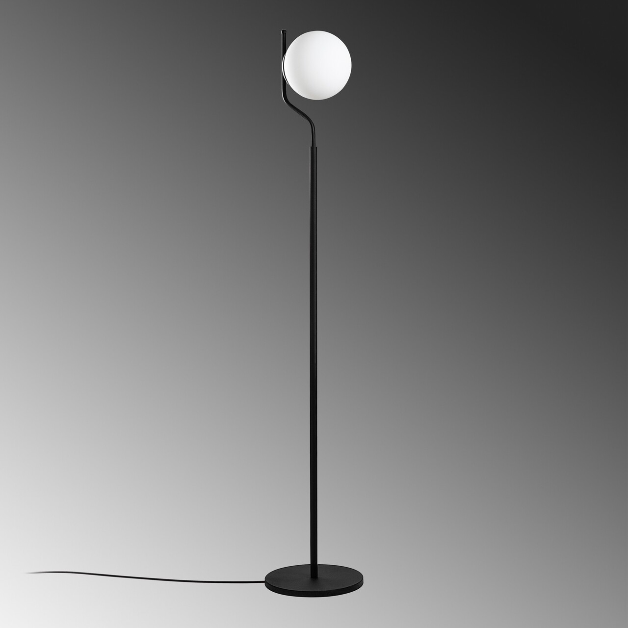 Lampadar, L'essentiel Maison, 521SHN2258, Negru - view 5