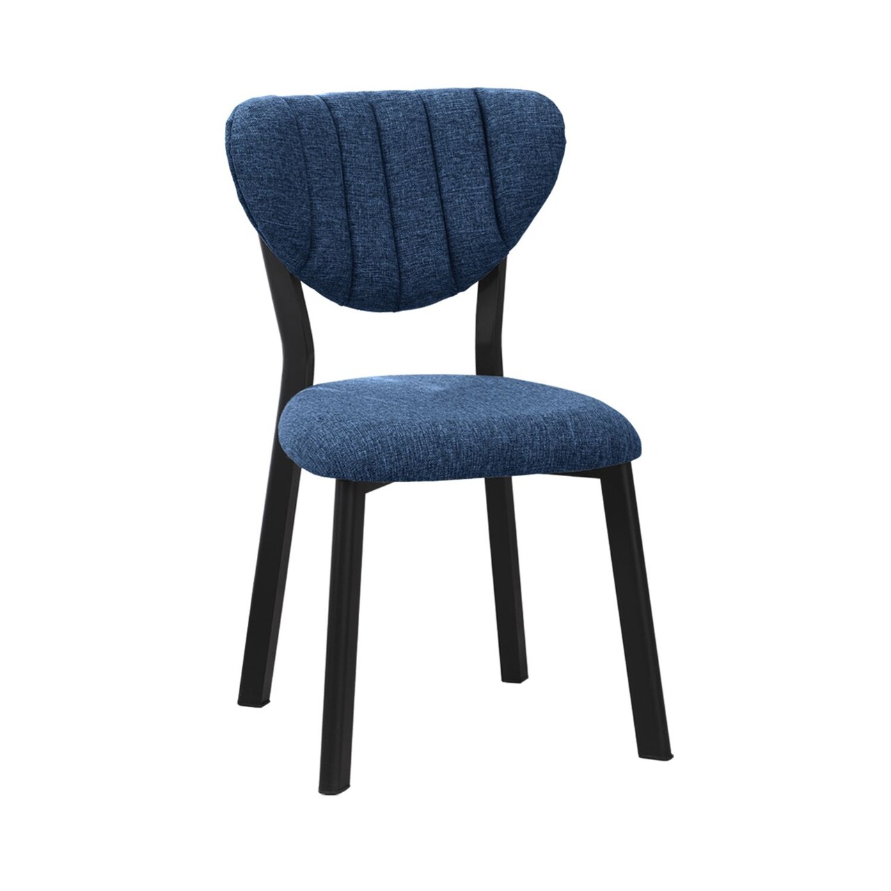 Scaun, Hanah Home, Elma, 47x85x45 cm, Albastru navy - view 4