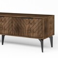 Comoda TV, Odessa, Regina, 160x50x29.6 cm, Maro