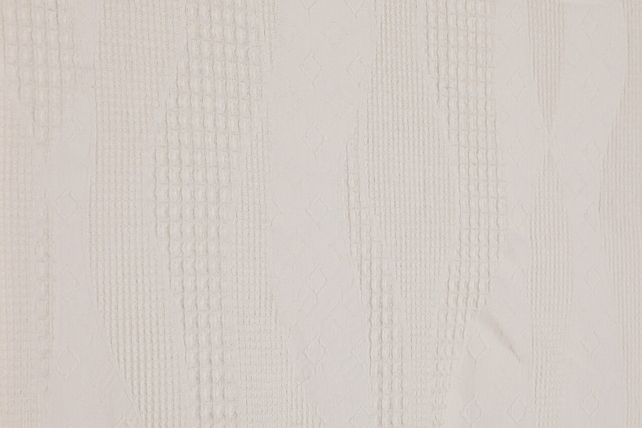 Set cuvertura pique dubla, L'essentiel Maison, Agata, Crem