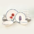 Serviciu de masa, 24 piese, TY140524F022A, Keramika, gresie, multicolor
