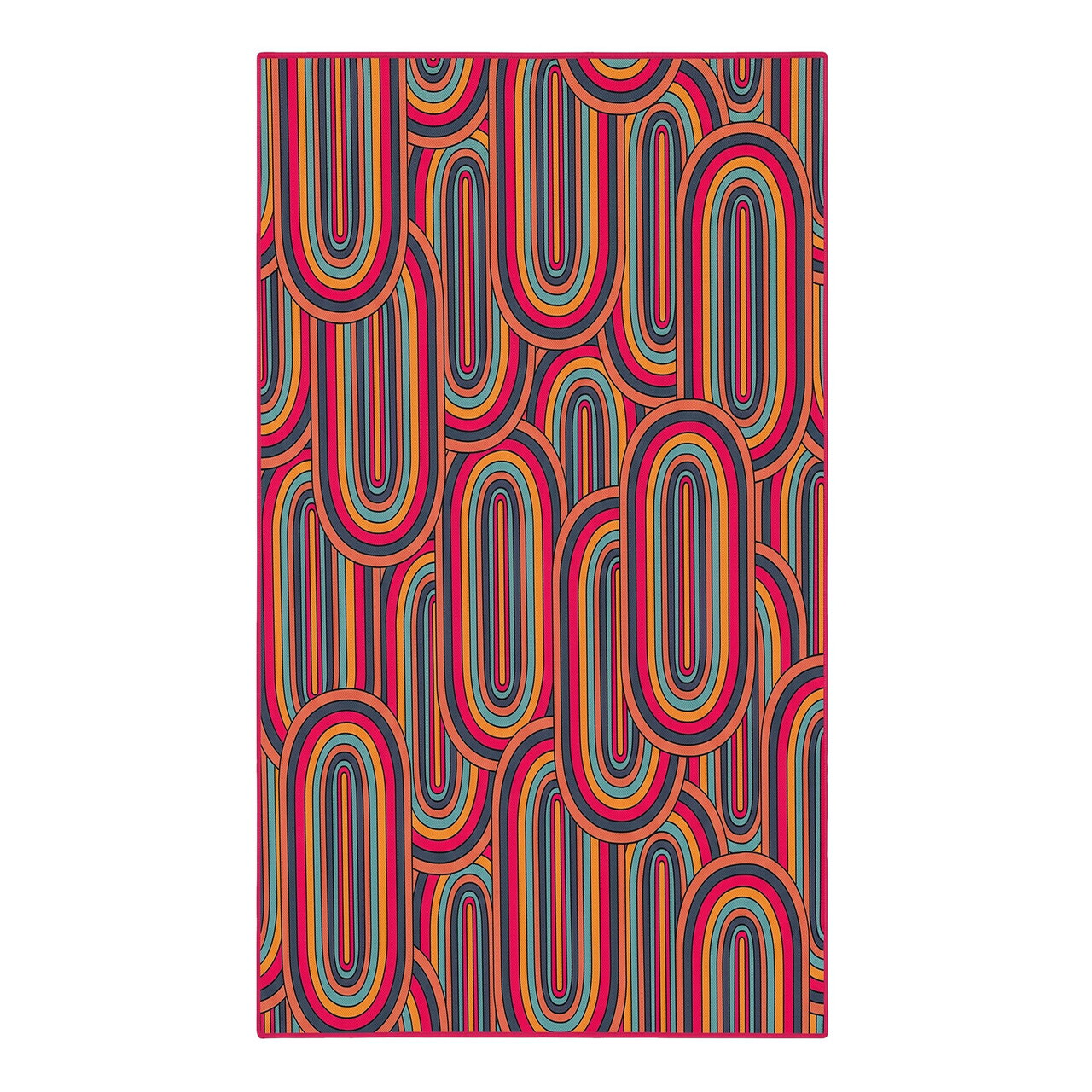 Covor, Recta Oval Djt HC, 80x140 cm, Multicolor — imaginea 4