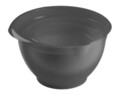 Set 3 boluri de mixare Domotti, 1L, 2L, 3L, plastic, gri