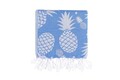 Prosop de plaja, DC Home, Ananas, Bumbac, Albastru
