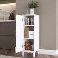 Dulap de baie, Hanah Home, KC109, 30x93.6x32.5 cm, Alb