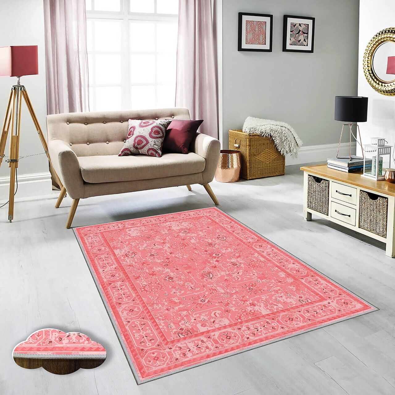 Covor, Eexfab1197-2, 120x180 cm, Multicolor
