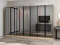 Dulap pentru haine, Hanah Home, Nisa, 315x210x52 cm, Dore