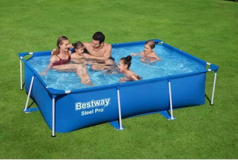 Piscina fara pompa de filtrare Bestway Steel Pro 56403, 259x170x61 cm, PVC