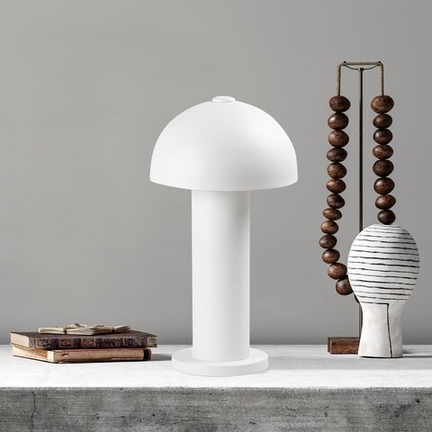 Lampa de masa, mixed - 11502, fulgor, 26 x 49 cm, 1 x e14, 40w, alb