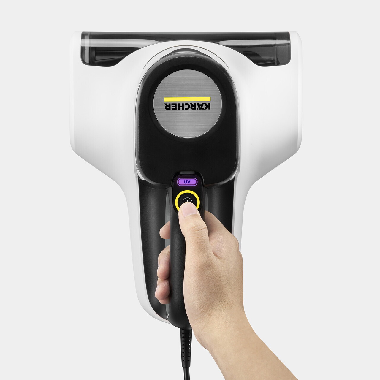 Aspirator antiacarieni VCH 4 UVClean, Karcher, alb/negru — imaginea 4