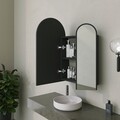 Dulap de baie, Neostill, Classe Cabinet, 12x45x50 cm, MDF , Negru