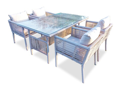 Set mobilier de gradina, jumilla, newyork 150, maro deschis