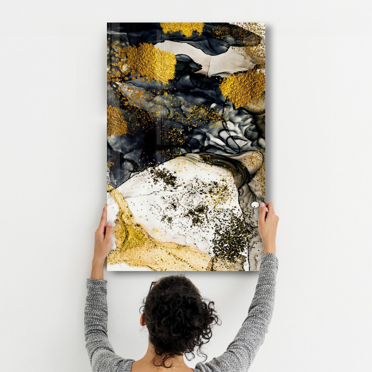 Tablou decorativ, OGLS-9035, Dimensiuni: 46 x 72 cm, Multicolor - view 2