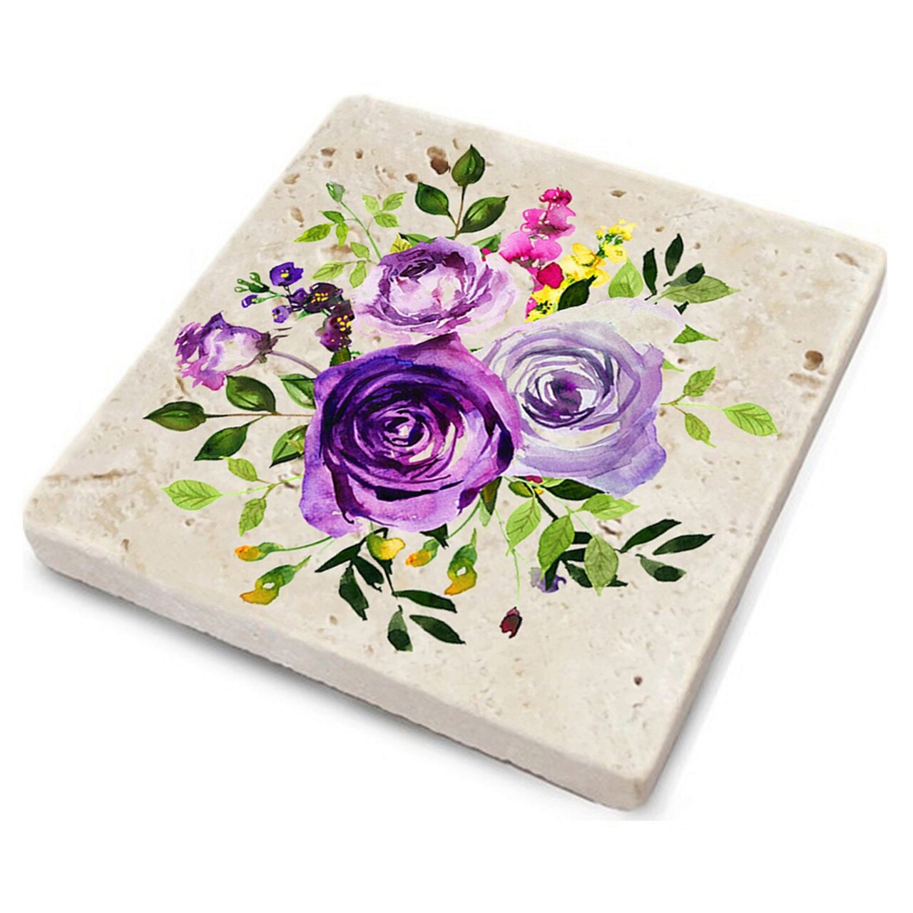 Set suporturi de pahare, Hermia, 366TYR1138, Multicolor - view 2